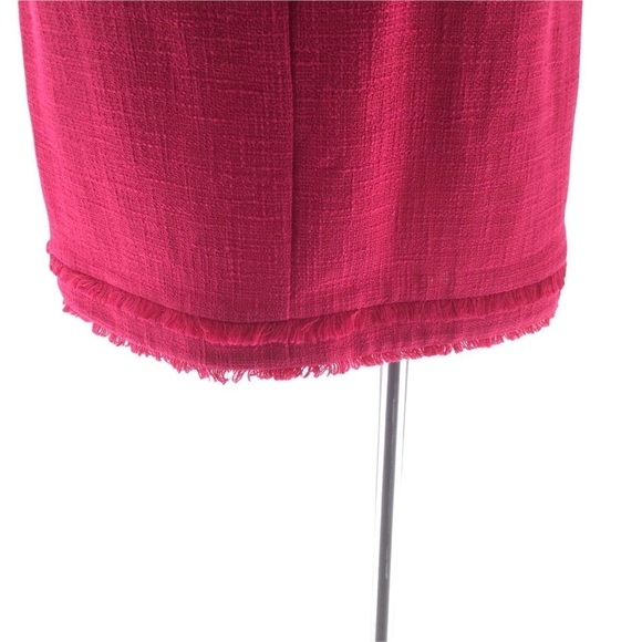 Karl Lagerfeld Paris Pink Tweed Eyelash Dress - Picture 8 of 12